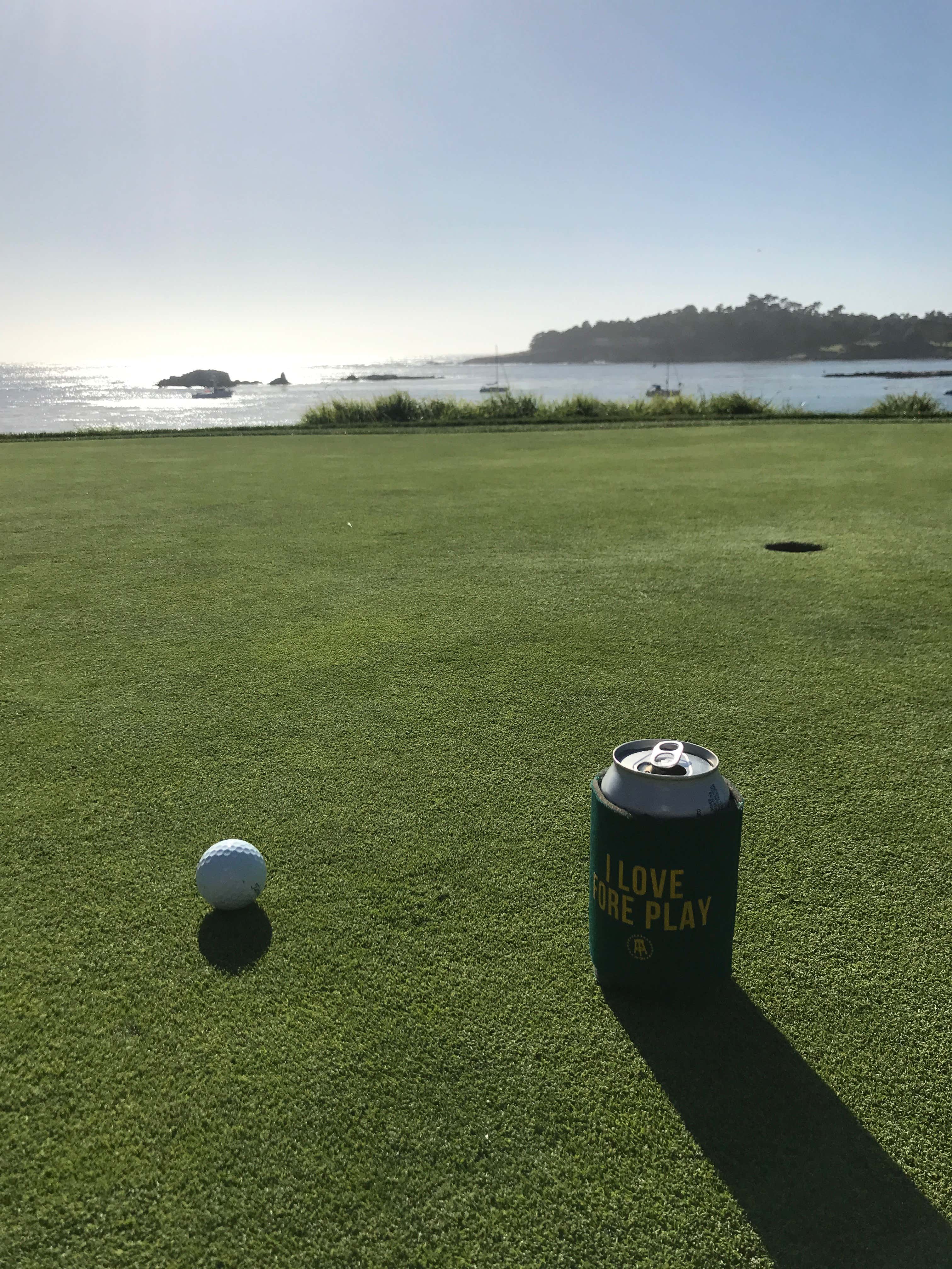 Playing Pebble Beach A Riggsy Review Barstool Sports We Actually Played Pebble Twice The First Time Was A Spontaneous Twilight Not Guaranteed To Finish 2 50 Tee In Which 17 And 18 Dark