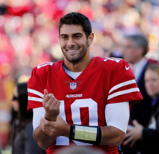 620px x 604px - A SFW Scouting Report Jimmy G's Porn Star Date - Barstool Sports