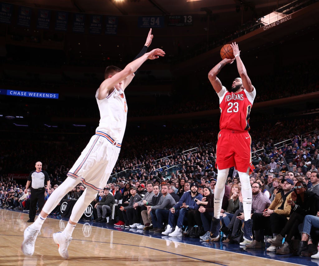 New Orleans Pelicans v New York Knicks