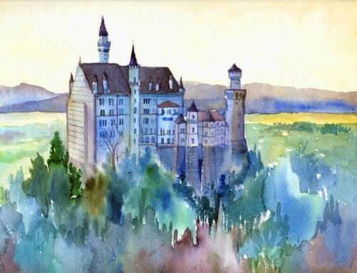 Watercolor-painting-by-Russian-artist-Marianna-Fedorova-Murzilkina-4