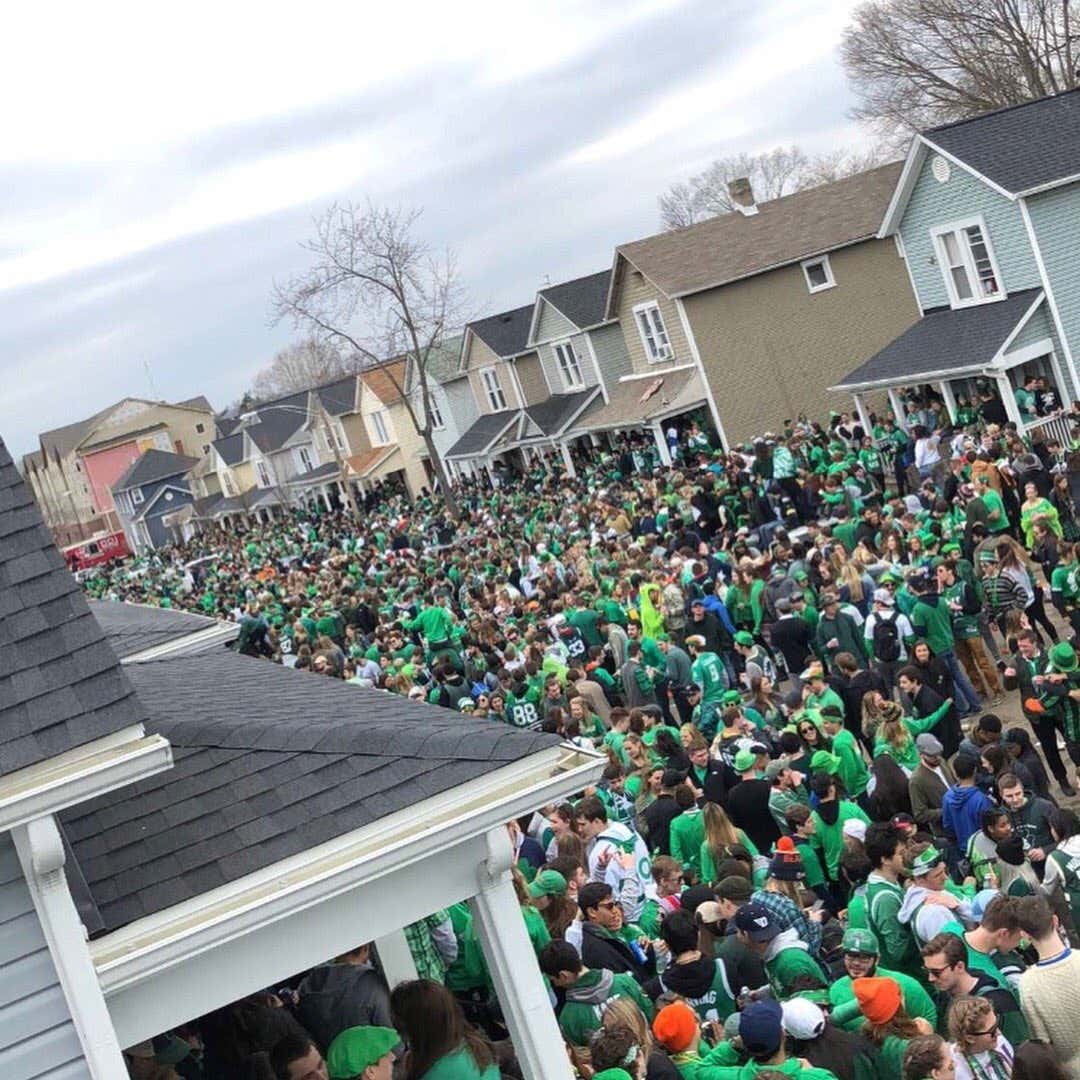 st patricks day at the university of dayton