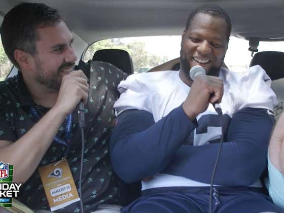 PMT DirectTV Training Camp Tour - Video Of Interview With LA Rams' Ndamukong Suh