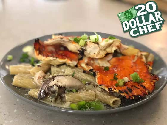 20 Dollar Chef - Creamy Crackhead Mushroom Pasta