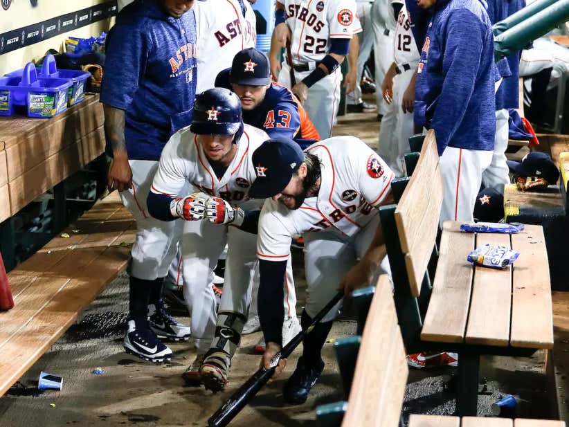 The Houston Astros Are Taking Home Run Celebrations To The Next Level