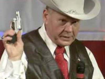 Sacha Baron Cohen Sued For $95M By Roy Moore (The Underage Girls Guy From Alabama Who Rode A Horse To Vote For Himself)