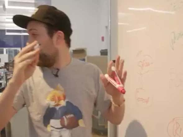 Professor Nate Gives A New Student Seminar Explaining How Barstool Works