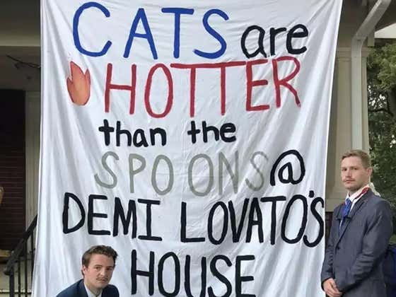 Kentucky Fans May Be Getting A Bit Too Confident With This Demi Lovato Sign
