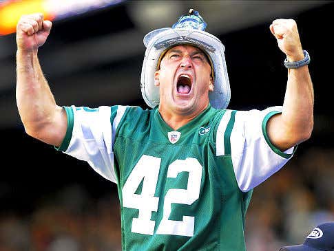 Jets fan gets DWI, blames it on the team: 'I drank too much