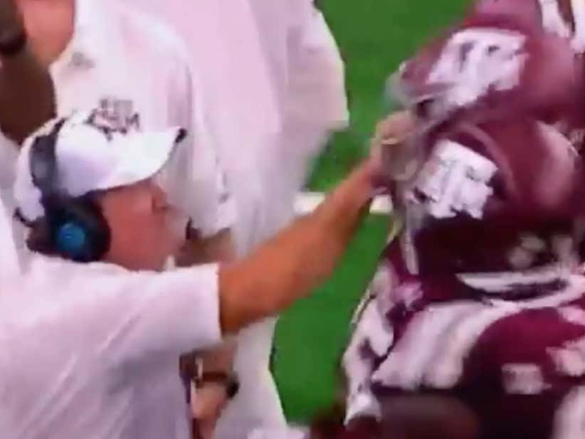 Folks Are Not Happy With Jimbo Fisher Getting Physical With One Of HIs