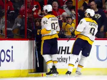Ryan Johansen Had The Best Goal Celebration Of All Time Today