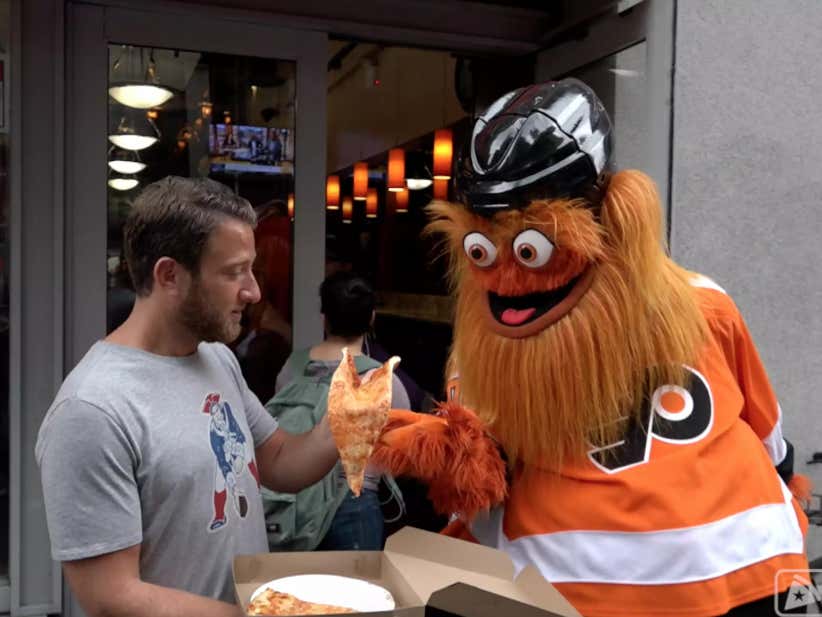 Barstool Pizza Review - Bravo Pizza With Special Guest Gritty
