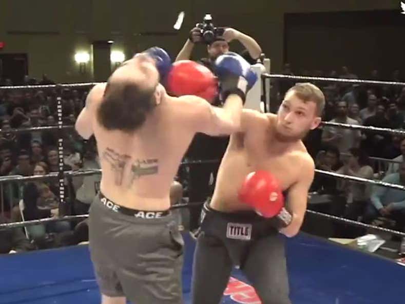 Remember The Guy Who Delivered The Biggest Knockout In Rough N Rowdy History? Well He's Back And Fighting a Guy Who Made His Opponent Puke And Retire