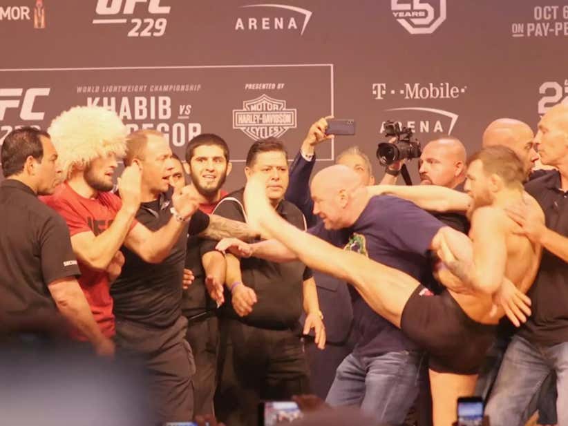 Take An Inside Look At The UFC 229 Weigh Ins With Robbie Fox