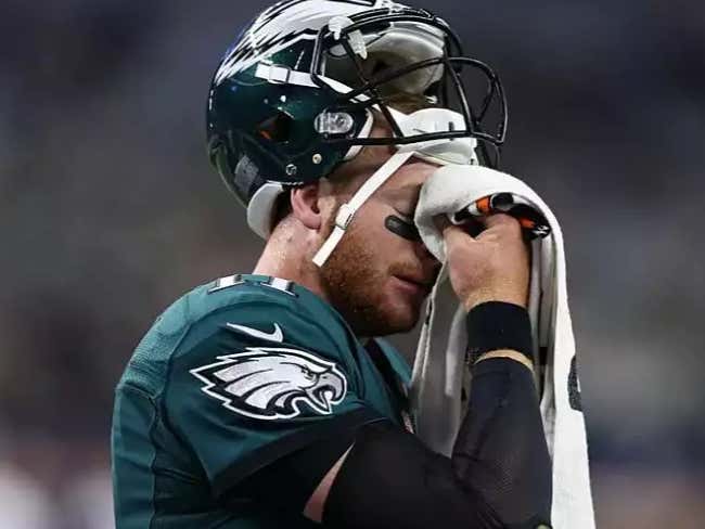 According to My Research Eagle Fans Are Split On Whether They Should Bench Carson Wentz