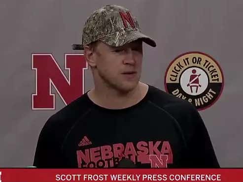Scott Frost Blocks RB From Transferring To Oregon State, Marking His 1st Win As Nebraska Head Coach