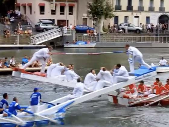 Does Water Jousting Need Enforcers?