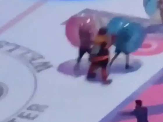 At Least We Still Have Gritty Destroying Souls Inside Bubble Balls On The Ice