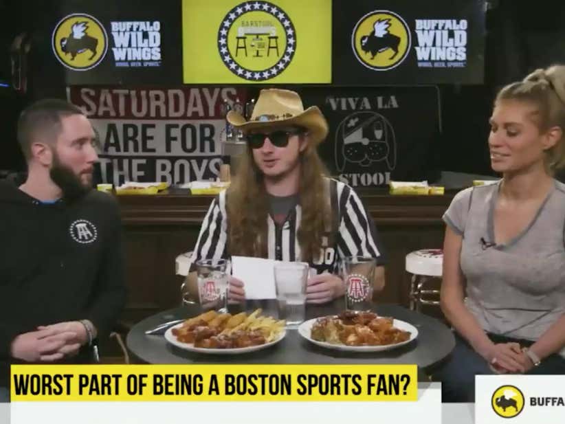 Barguments SZN Two First Round: Kayce and Jarad Debate What Is The Hardest Part About Being A Boston Sports Fan? Presented By Buffalo Wild Wings