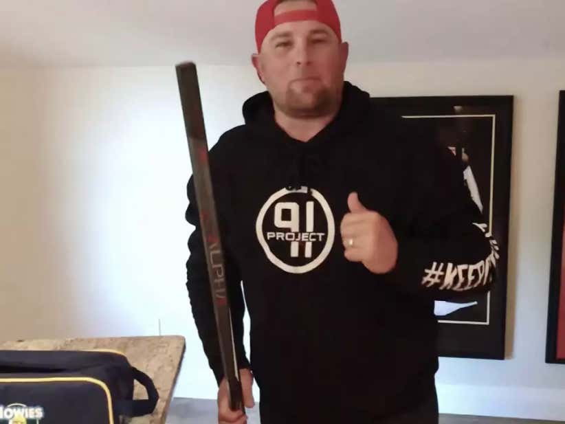 Hi. My Name Is Jordie And I Am Addicted To Watching Marc Savard Tape