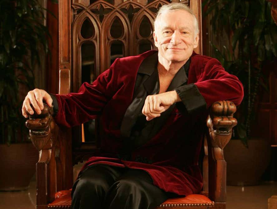 You Can Be The Proud Owner Of Hugh Hefner's Legendary Captain's Hat, Pipe, and Pajamas