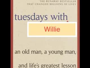 Tuesdays With Willie