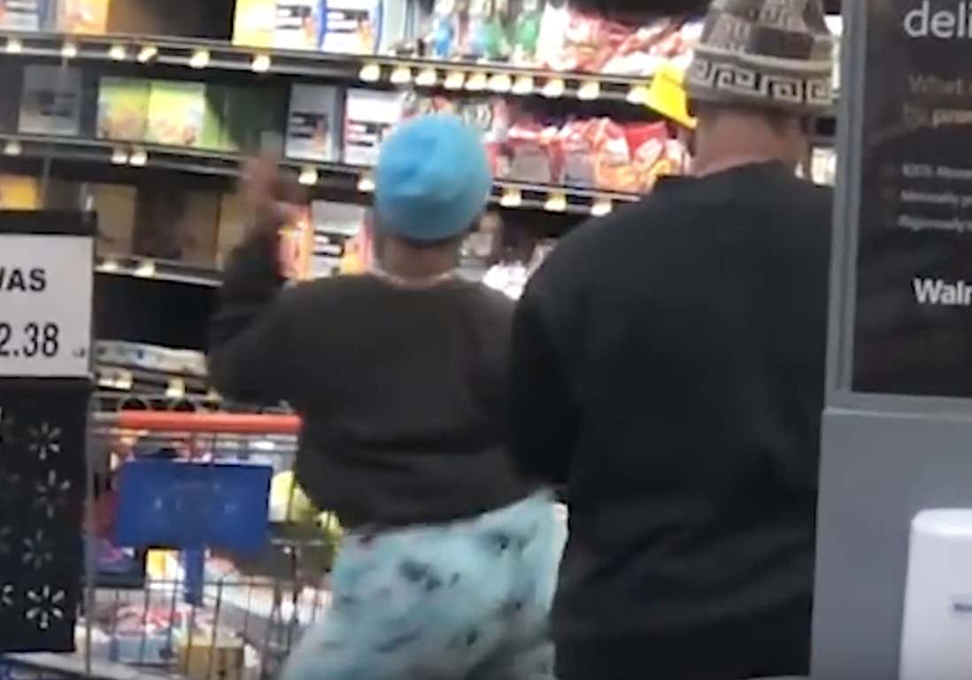 Woman Twerks All Over The Walmart Frozen Meat Section As Her Boyfriend ...