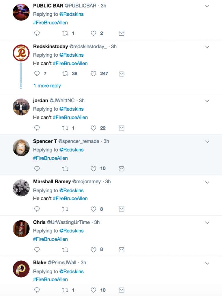 Fire Bruce Allen Barstool Sports