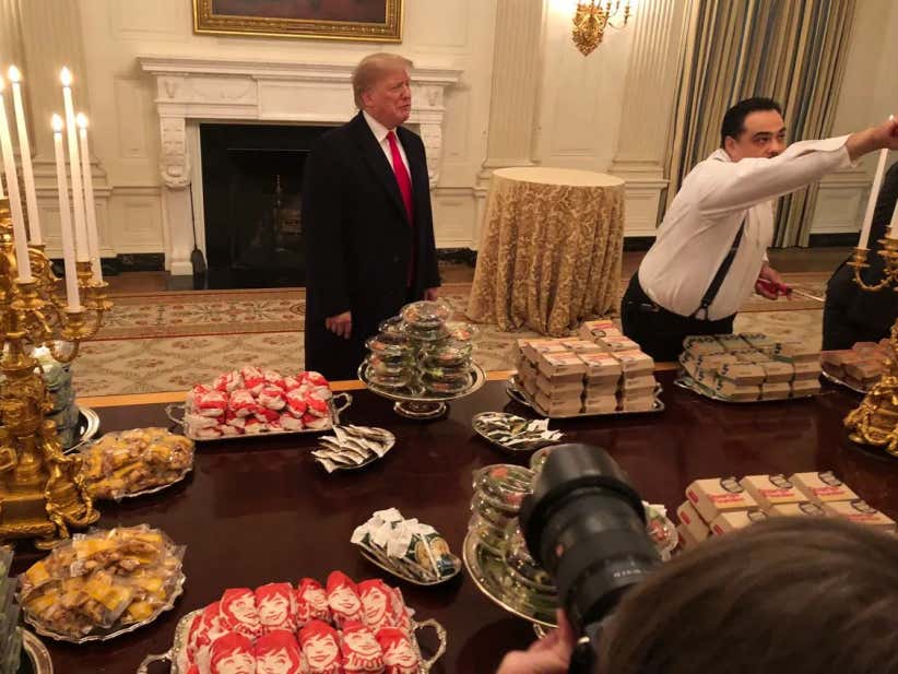 The Greatest Presidential Move In Sports Title History Trump Provides