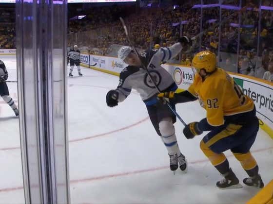 Attempted Decapitation Would Appear To Be Against The Rules In The NHL
