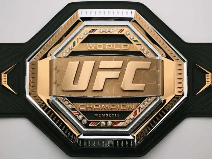 The UFC Is Debuting A New Championship Design On Saturday Night And