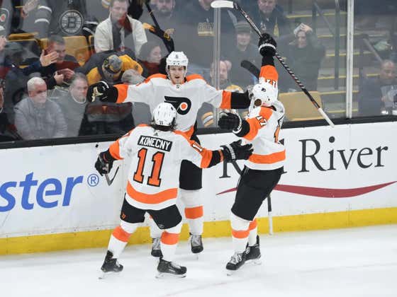 Travis Sanheim Just Tucked The Boston Bruins Into Bed And Kissed Them Goodnight. Flyers Win 6 In A Row