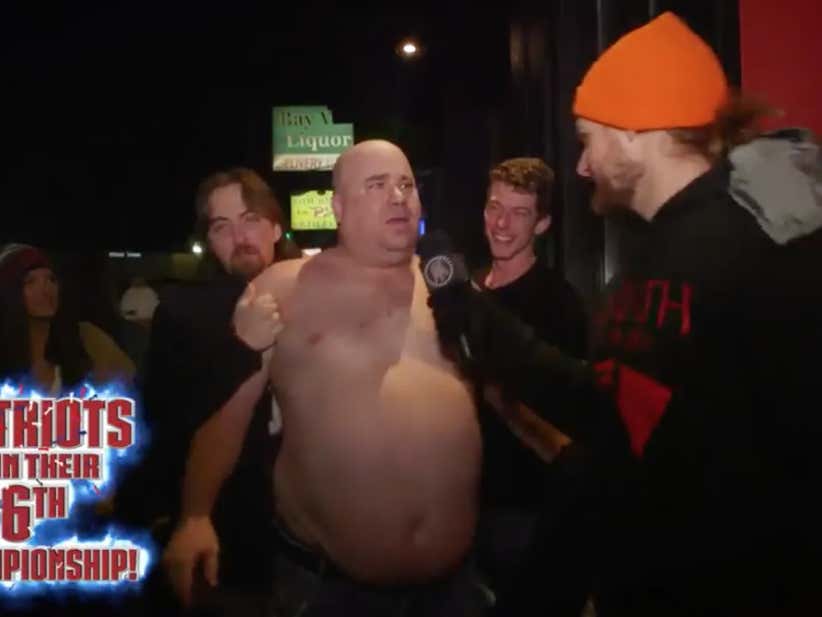 Southie Celebrates The Patriots' Sixth Super Bowl