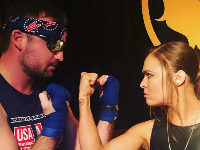 Smitty Seeks Out Ronda Rousey And Challenges Her To FIGHT...In Mortal Kombat...And Possibly Life