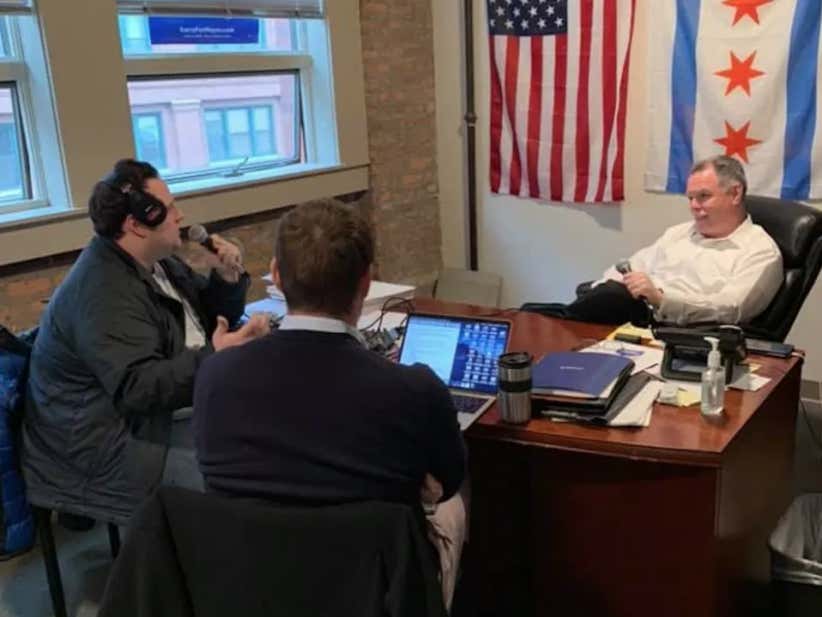 Chicago Dog Walk Mayoral Week Interview With Garry McCarthy