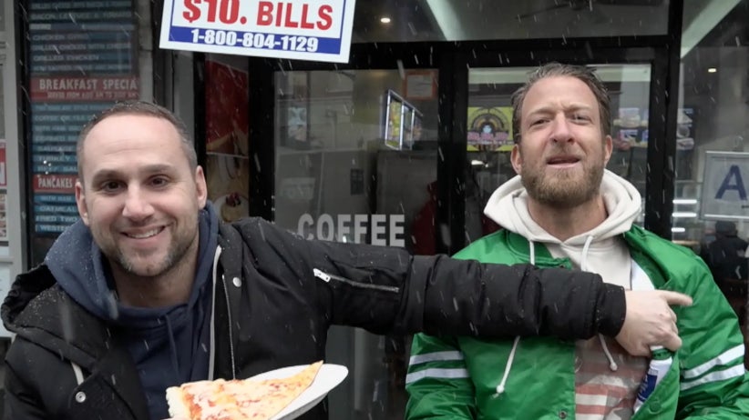 Barstool Pizza Review - Canal Pizza with Special Guest Michael Rubin (featuring Robert Kraft)