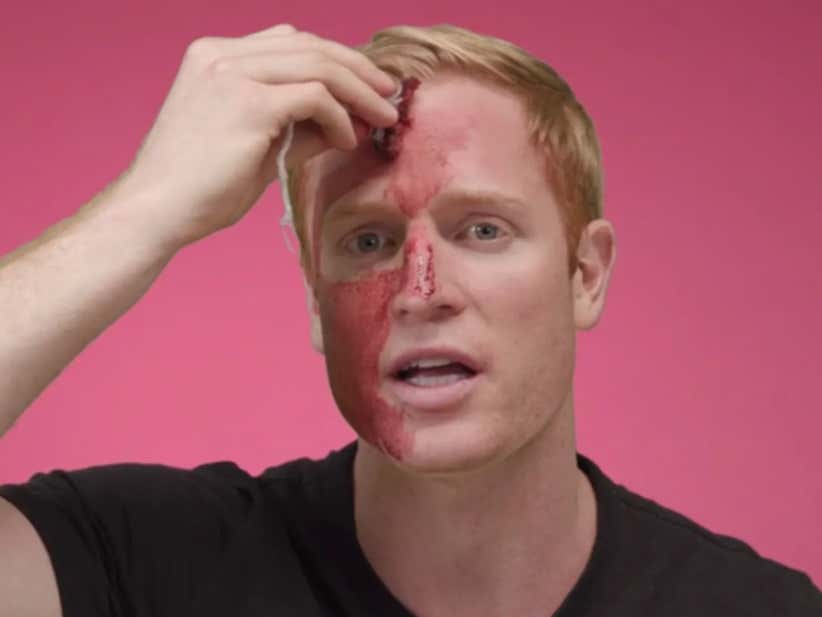 Period Blood Mask (NOT SAFE FOR LIFE)