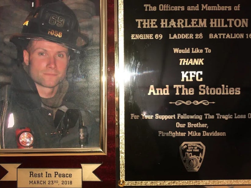 A Letter From Eileen Davidson - Fallen Firefighter Michael Davidson's Wife - The All The Stoolies Who Donated To Their Family