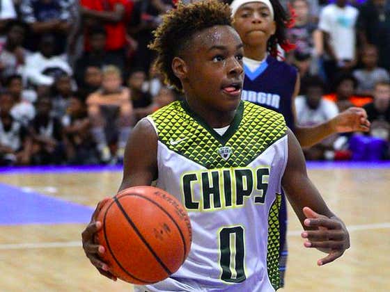 LeBron James Jr. Appears to Have Figured Out This "Dunking" Thing