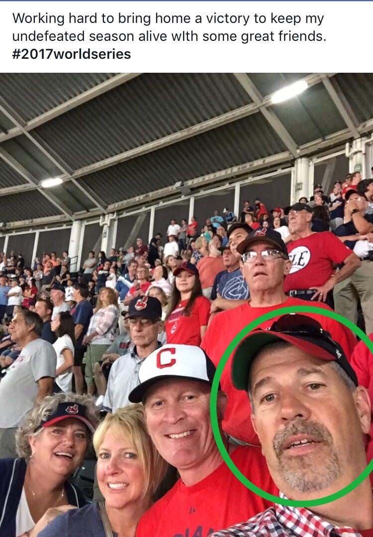 Free Money Alert: My Dad (17-0 at Indians Games in the Last 2 Years) is  Going to The Game Today | Barstool Sports