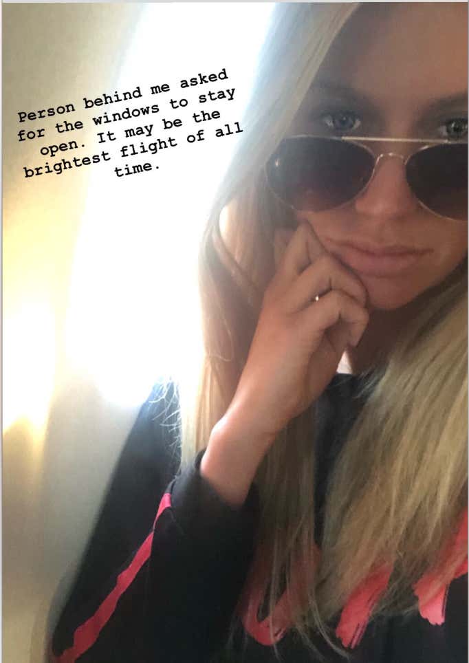 I To Be Dramatic But D Like Kill Someone On My Flight Screen Shot 2019 04 At 8 09 42 Pm