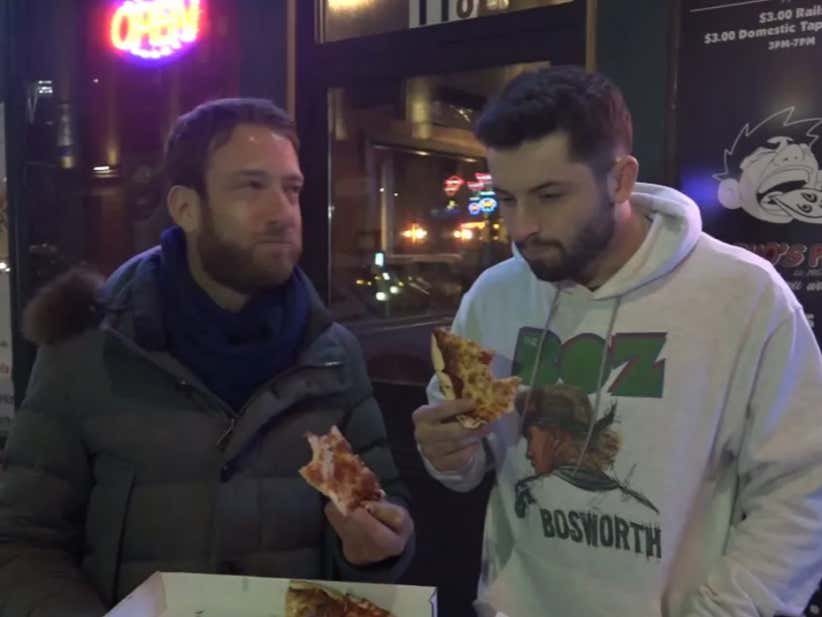 Minnesota Classic Pizza Review – Dulono's Pizza With Special Guest Baker Mayfield (2/6/18)