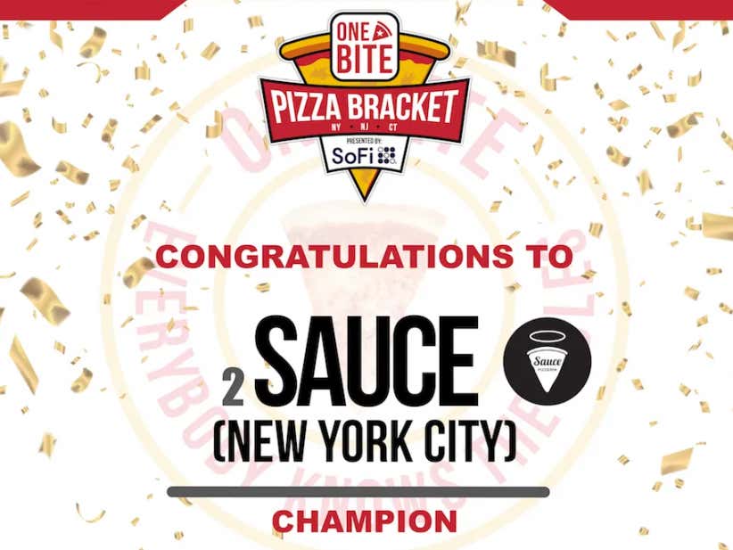 Sauce Pizzeria Wins The One Bite Pizza Bracket