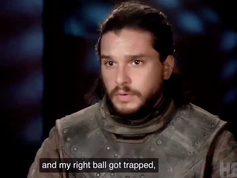Jon Snow Said He Almost Lost One Of His Balls Filming His Dragon Riding