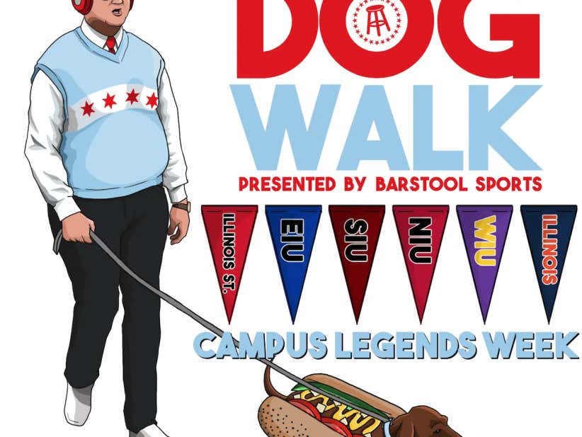 Friday's Chicago Dog Walk Campus Legends Preview Barstool Sports