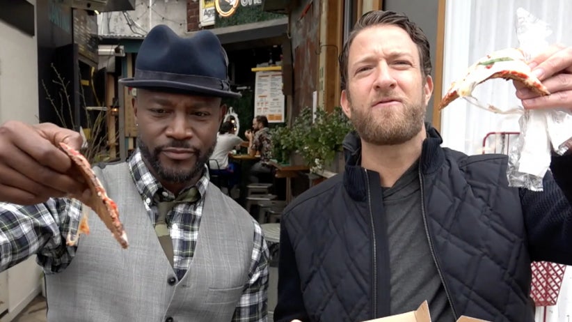 Barstool Pizza Review - Cheska's Pizza With Special Guest Taye Diggs