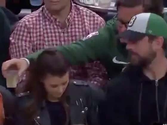 Aaron Rodgers Sitting, Watching And Letting A Guy Buy Danica Patrick Drinks Was The Most Embarrassing Thing In Milwaukee Last Night