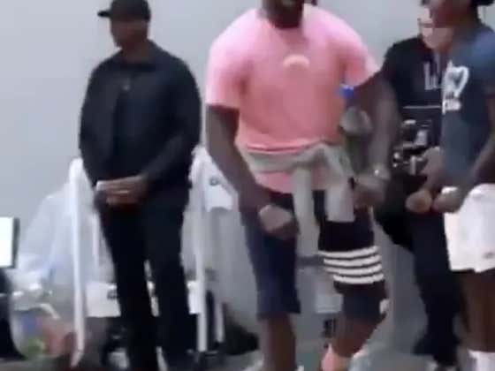 It Doesn't Get More Bron Bron Than Asking For Space & Security At Bronny's AAU Game Before Storming The Court To Flex And Hijacking The Team Bench