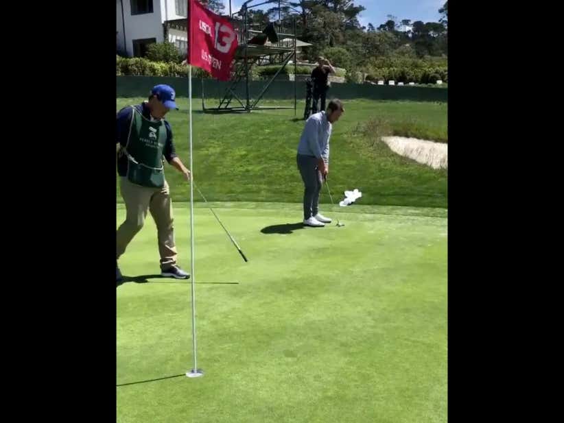 Hanging On. Another Par On 13 To Stay +2. Pure Guts Despite My Dog Stella Being Sick.