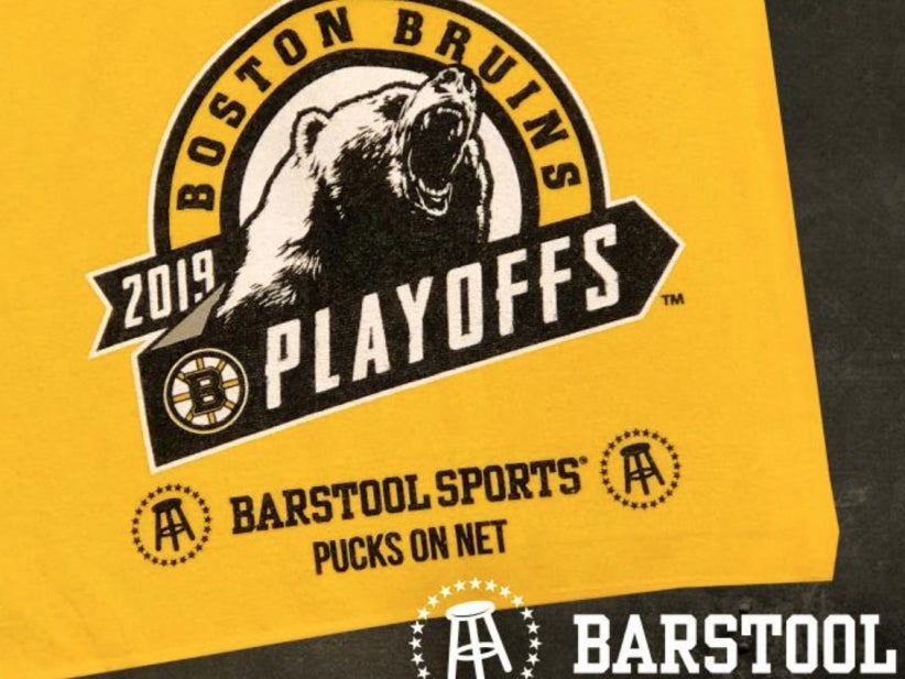 Buy Any Bruins Shirt Today And Get Free "Limited Edition" Barstool Bruins Playoff Towel