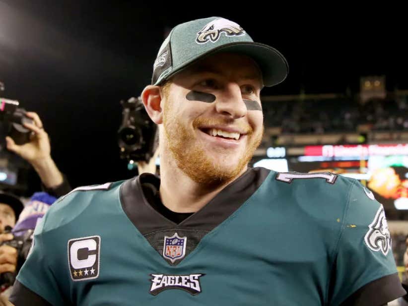 Carson Wentz, Baby. He's Our Baby. Eagles Extend THE ...